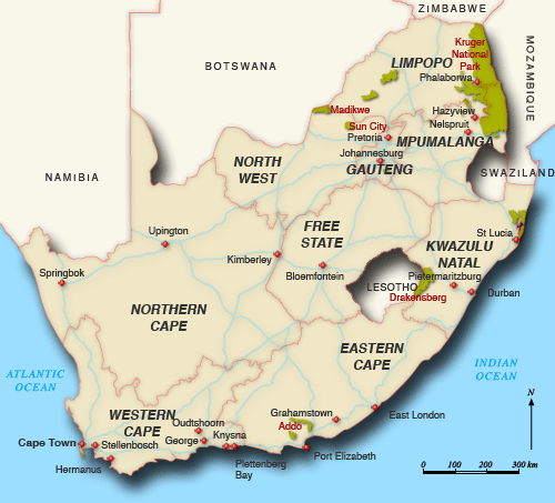 mappa Kruger