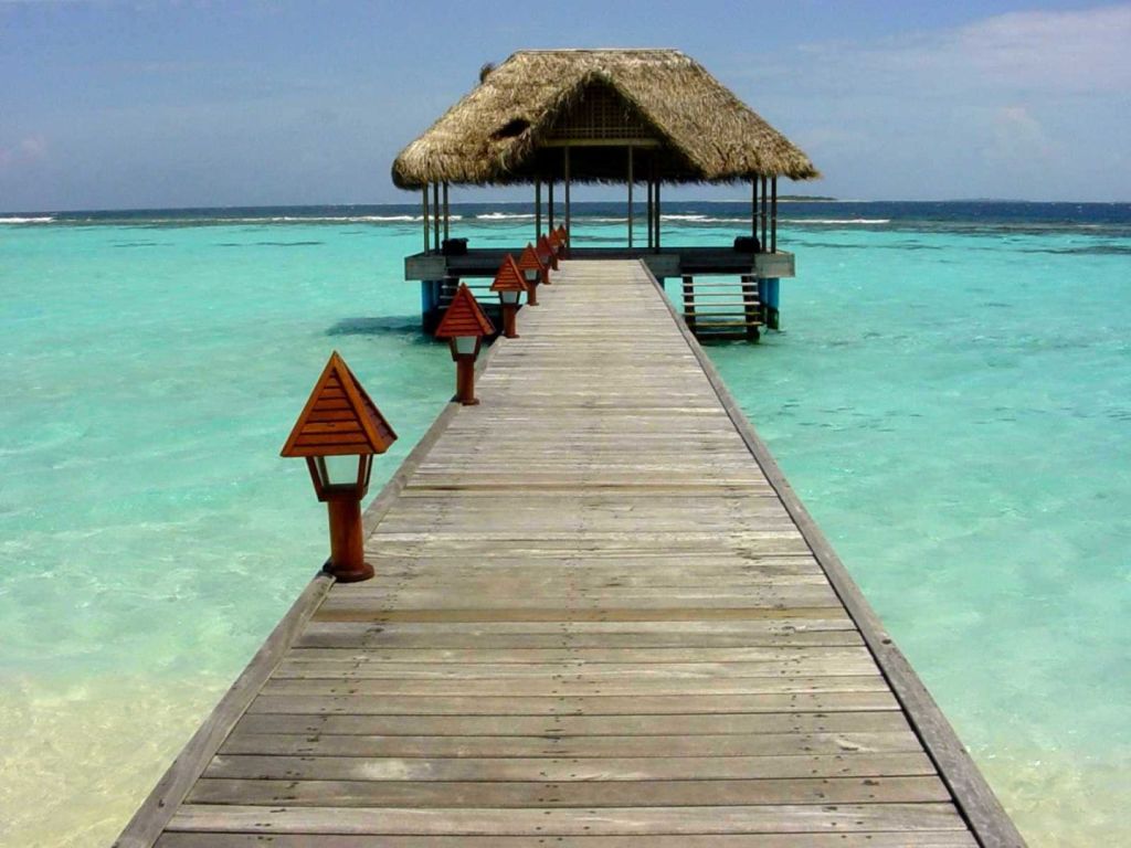 pontile Maldive