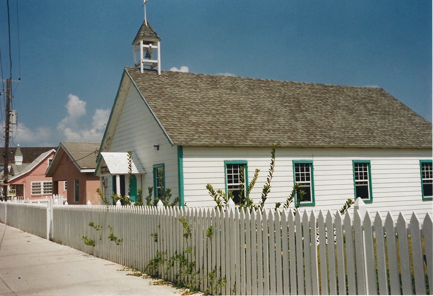 Bahamas chiesa di Elbow Cay